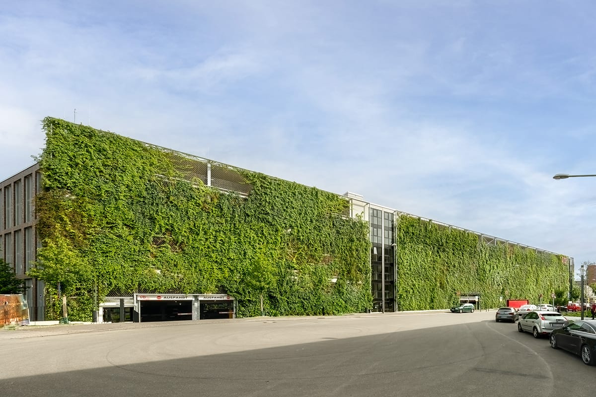 Klimaschutz an der Wand